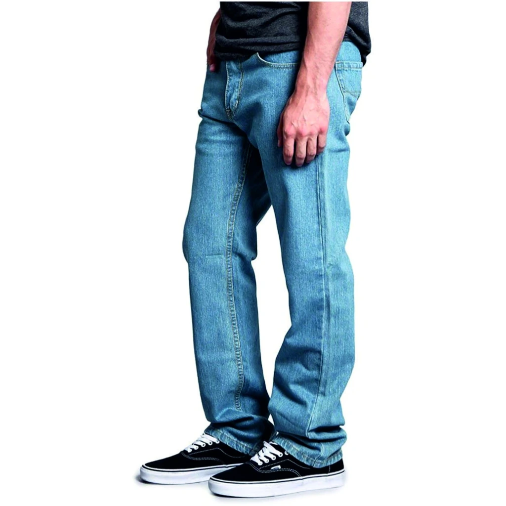 [EDJEANS-3027BLK] Euro Denim Jeans (30, 27, Black)