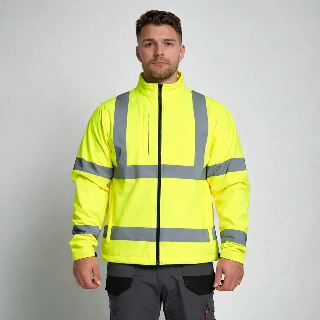 [HV601YES] HV601 Hi Vis Softshell Jacket (Yellow, Small)