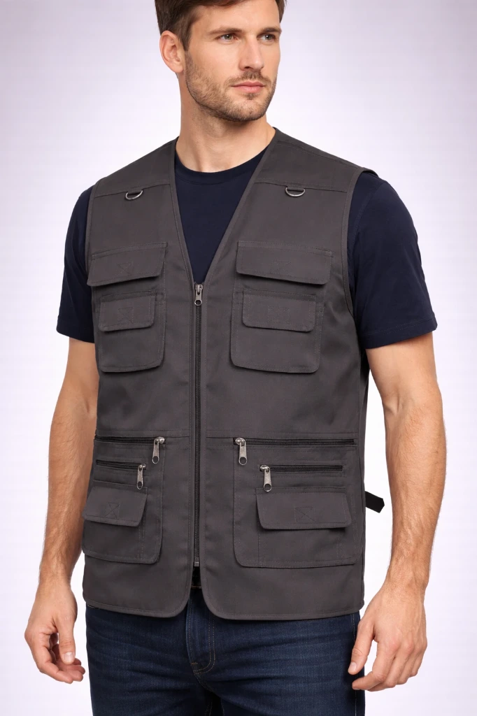 [IG30BLS] IG30 Cargo Vest (Black, Small)