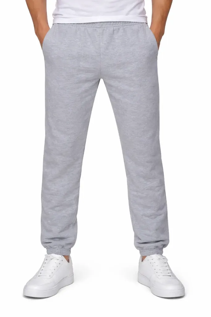 [JB01-BLK-S] JB01 Cuffed Ankle Fleece Jogger (Black, Small)