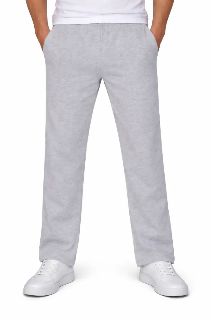 [JB02-BLK-S] JB02 Open Ankle Fleece Jogger (Black, Small)