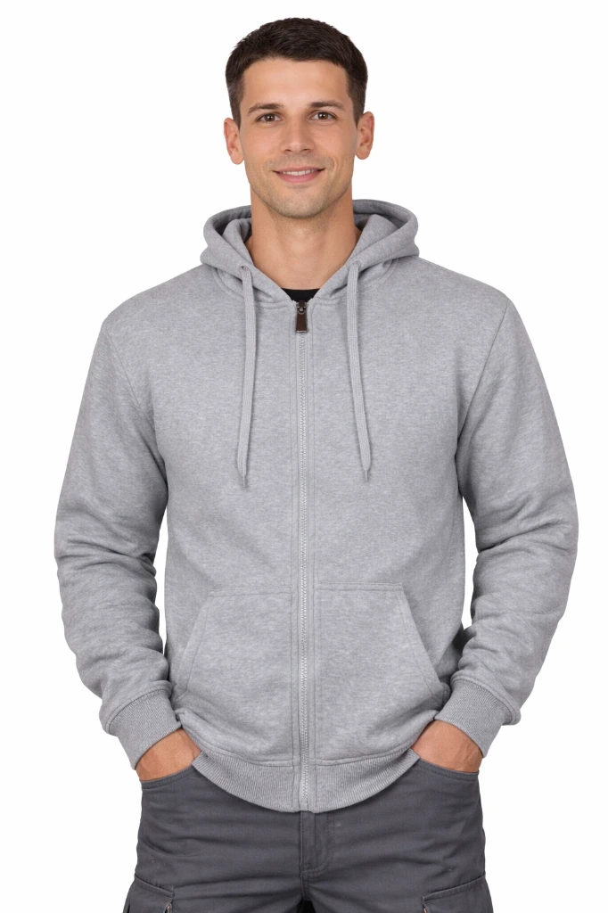 [PH200-BLK-S] PH200 Full Zip Hoody (Black, Small)